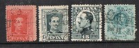 Lote 4 Perforado Comercial C.L. Alfonso XIII º - Used Stamps