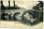 Boncourt                       Train Et Pont . Dos Non Divisé , Voyagée 1902 - Court