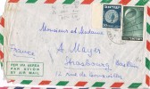 1655. Carta Aerea HACOREA (Israel) 1955 A Alemania - Briefe U. Dokumente