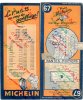 Carte Géographique MICHELIN - N° 067 NANTES - POITIERS 1945 - Strassenkarten