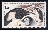 French Southern & Antarctic Territory Scott #114 MNH 1.70fr Emperor Penguins - Unused Stamps