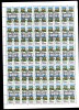 UZBEKISTAN 1993 Flag And Coat Of Arms BANDIERA E STEMMA SHEET USED - Oezbekistan