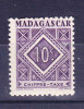 MADAGASCAR Taxe  N°31 Neuf Charniere - Timbres-taxe