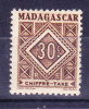MADAGASCAR Taxe  N°32 Neuf  Charniere - Postage Due