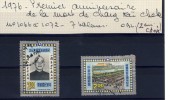 TIMBRES  CHINE 2  VALEURS  OBLITERES   AVEC  CHARNIERES N307 - Gebruikt