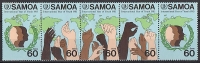 SAMOA 1985 - Année International De La Jeunesse - 5v Neufs // Mnh - Samoa