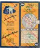 Carte Géographique MICHELIN - N° 074 LYON - GENEVE 1953 - Roadmaps
