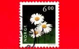 NORVEGIA - NORGE - 1997 - USATO - Fiori - Fleurs - Flowers - Oxeye Daisy  - 6.00 - Gebraucht