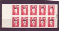 N° 2807 - C2 - Marianne De BRIAT - Carnet De 10 - Adhésif - Surchargé SAINT PIERRE ET MIQUELON - - Postzegelboekjes