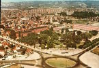 CPSM  SOTTEVILLE LES ROUEN  La Ville Et Le Rond Point Des Bruyères - Sotteville Les Rouen