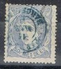 Sello 50 Milesimas Alegoria 1870, Fechador Azul TARRASA (Barcelona), Num 107 º - Used Stamps