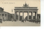 Berlin W Brandenburger Tor 1910 - Brandenburger Deur