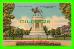 RICHMOND, VA - STATUE OF ROBERT E. LEE - MONUMENT & ALLEN AVES - - Richmond