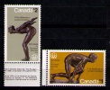 CANADA 1975 - JUEGOS OLIMPICOS DE MONTREAL - YVERT Nº  559-560 - Ete 1976: Montréal