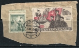 ● CECOSLOVACCHIA - 1958 - Usati Su Frammento - Cat. ? € - Lotto N. 1352 - Cartas & Documentos