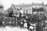 72R04-5- MAYET -  Cortège De La Cavalcade -  12 Avril 1909 - Char De La Reine - Mayet