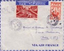 MADAGASCAR - TANANARIVE - LETTRE PAR AVION POUR PARIS - BEL AFFRANCHISSEMENT. - Sonstige & Ohne Zuordnung