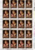 HUNGARY - UNGHERIA - MAGYAR 1982 Events 250 Anniversary Death Albrecht Durer Artist Madonna With Child SHEET FOGLIO USED - Emisiones Locales