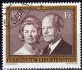 Gemälde 1974 Des Fürsten-Paar Liechtenstein 614 O 8€ Photo Fürst Franz Josef II. Und Fürstin Gina Art Set Of Fürstentum - Oblitérés