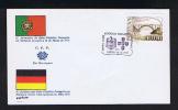 Gc1014 Germany Brasons Coat Of Arms 1978 Pmk 3th Portuguese Philatelic Club In Stuttgart Portugal - Enveloppes