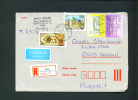 HUNGARY  -  1994 Registered Airmail Cover To Kuwait As Scans - Brieven En Documenten