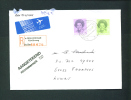 NETHERLANDS  -  1993 Registered Airmail Cover To Kuwait As Scans - Posta Aerea