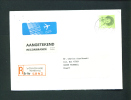 NETHERLANDS  -  1992 Registered Airmail Cover To Kuwait As Scans - Poste Aérienne