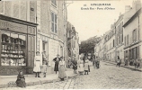 91 - LONGJUMEAU - Grande Rue - Porte D'Orléans - Belle Animation !! - Longjumeau