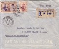 CAMBODGE-PNOMPENH-LETTRE RECOMMANDEE DE L'ETAT CIVIL FRANCAIS DE PNIMPHEN POUR LA FRANCE  31-1-1956 - Cambodia