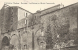 Ardèche- Joyeuse -Le Château Et L'Ecole Communale. - Joyeuse