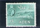 ADEN 1953 * - Aden (1854-1963)