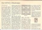HAPAG Postdienste In Westindien ( 3 DIN A4 Seiten) - Correo Marítimo E Historia Postal