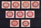 Liechtenstein - 1920 - Postage Dues (Part Set) - MH - Portomarken