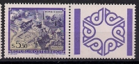 1986 Austria Mi. 1859  **MNH With Label  Stifte Und Klöster In Österreich: Propstei St. Gerold - 1981-90 Unused Stamps