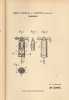 Original Patentschrift - A. Reymann In Tarnopol , 1899 , Korkenzieher , Tire-bouchon , Corkscrew !!! - Antiek Gereedschap