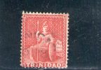 TRINIDAD 1879-82 O PERF 14 WMK CROWN CC - Trinidad En Tobago (...-1961)