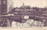 WAVRE NOTRE DAME = Etablissement Des Ursulines = Un Coin Du Jardin (écrite) 1906 - Wavre