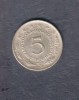 YUGOSLAVIA   5 DINAR 1971 (KM # 58) - Joegoslavië