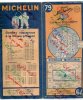 Carte Géographique MICHELIN - N° 079 BORDEAUX - MONTAUBAN 1948 - Roadmaps