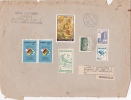 Cover Rumania To Honduras 1992 (Paintings + Map Stamps) - Briefe U. Dokumente