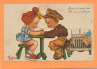 ENFANTS - Jolie Carte Fantaisie Enfants  "For Me And For You" Signée LECLERC - Leclerc