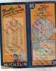 Carte Géographique MICHELIN - N° 085 BIARRITZ - LUCHON 1948 - Cartes Routières