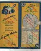 Carte Géographique MICHELIN - N° 092 PONTARLIER - GRENOBLE 1949 - Cartes Routières