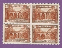 MONACO TIMBRE N° 57 NEUF SANS CHARNIERE VIADUC DE SAINTE DEVOTE BLOC DE 4 - Unused Stamps