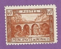 MONACO TIMBRE N° 57 NEUF SANS CHARNIERE VIADUC DE SAINTE DEVOTE - Unused Stamps
