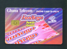 GHANA  -  Chip Phonecard As Scan - Ghana