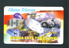 GHANA  -  Chip Phonecard As Scan - Ghana