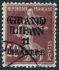 Grand Lebanon #5a Used Double Overprint Error From 1924 - Oblitérés