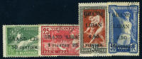 Grand Lebanon #18-21 Used Surcharged Olympics Set From 1924 - Oblitérés