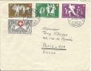 1951 PP Brief Nach Paris Von Niederlenz - Storia Postale